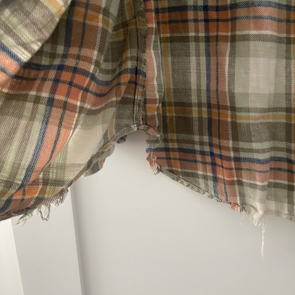 American Eagle distressed flannel - Picture 7 of 7